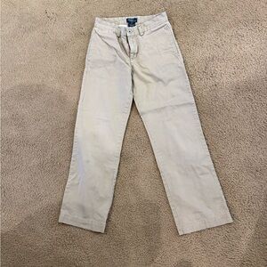Ralph Lauren Boy’s Light Khaki Straight-Leg Chinos